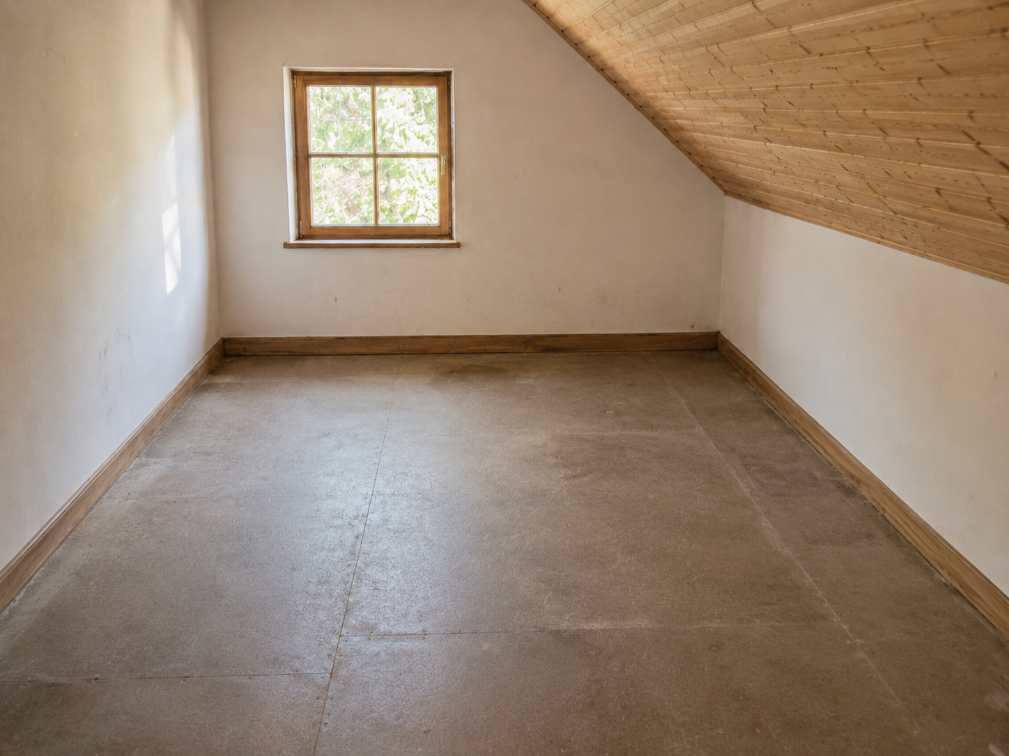 Dachboden geräumt nach der Räumung